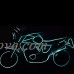 Meiyiu Bicycle Reflective Sticker Tape Noctilucent Waterproof Fluorescent Bike Decoration - B07GFD9TV1